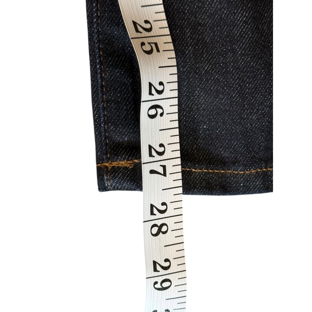 Madewell The Jules Slim-Straight Jean Dark Indigo Mid-Rise Ankle 6 28 NX990 NWT - Picture 9 of 9